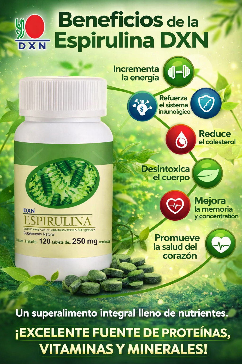espirulina beneficios